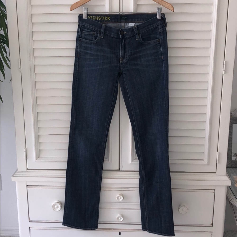 J.Crew Matchstick Straight Leg Boyfriend Jeans